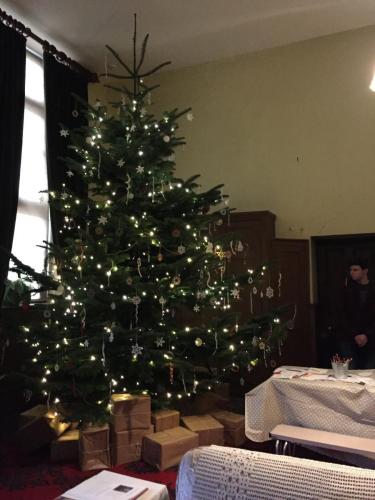 Boder Lacemakers Christmas Tree in the Housekeeper's Room 2017