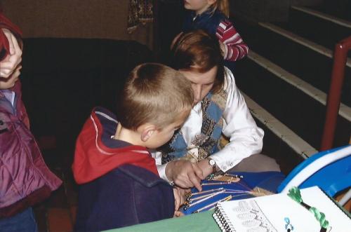 Pat Demonstrating
